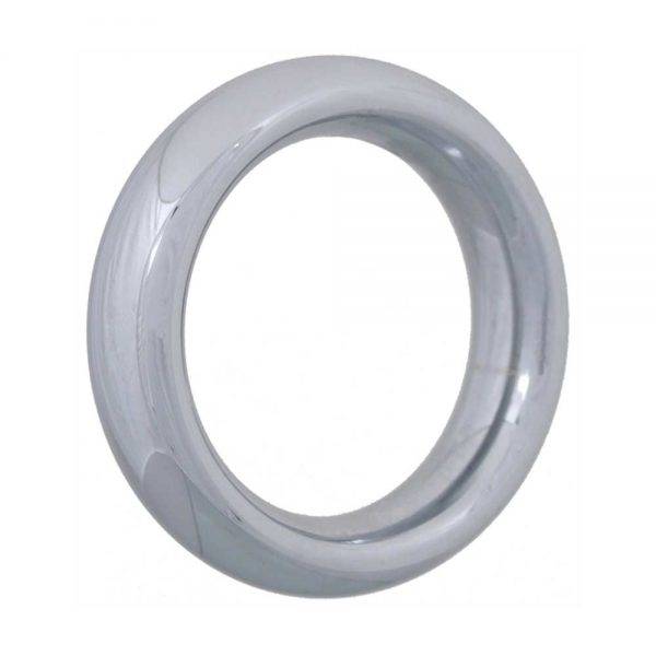 Chrome Donut Ring 45 mm. BONERRINGS (Chromed) steel Ignite