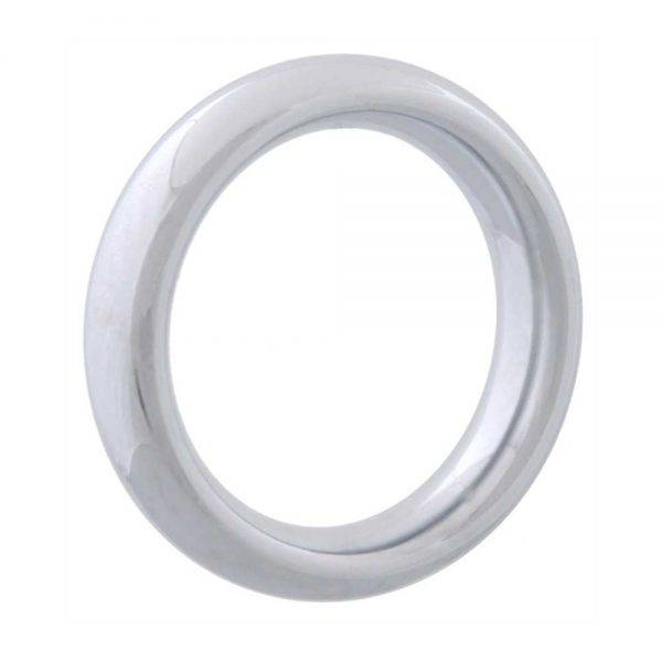 Chrome Donut Ring 50 mm. BONERRINGS (Chromed) steel Ignite