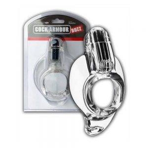 Cock Armour Buzz - Clear [D] BONERRINGS TPE | TPR Perfect Fit Brand