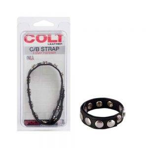 Colt Adjustable 8 Snap Fastener Leather Strap BONERRINGS Leather Colt Gear