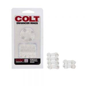 Colt Enhancer Rings - Clear BONERRINGS TPE | TPR Colt Gear