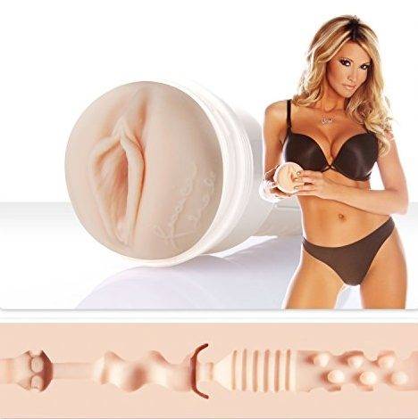 Nerdy Blonde With Big Naturals Jumps On A Toy