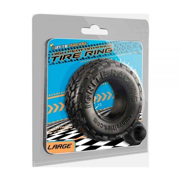 Tire Ring - Black - Large BONERRINGS TPE | TPR Ignite