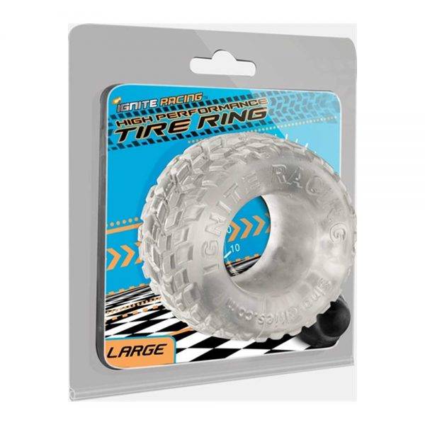 Tire Ring - Smoke - Large BONERRINGS TPE | TPR Ignite